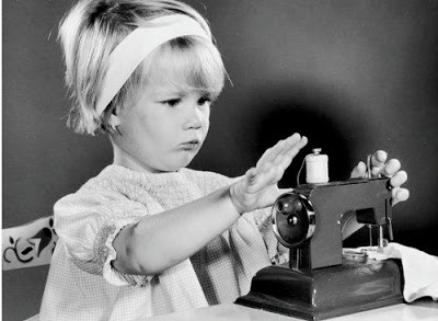 Sewing is child's play... 